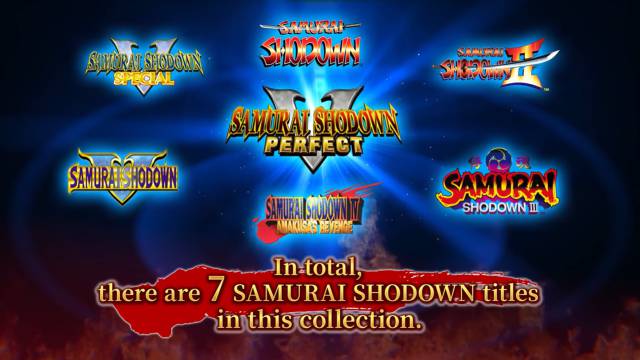 Samurai Shodown NeoGeo Collection, for PS4 and Switch in late summer