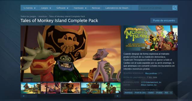 download return to monkey island steam for free