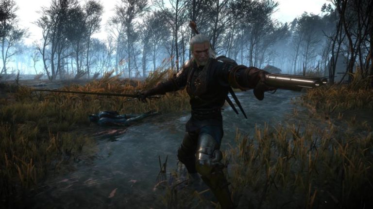 The Witcher 3 combines swords and pistols thanks to a mod