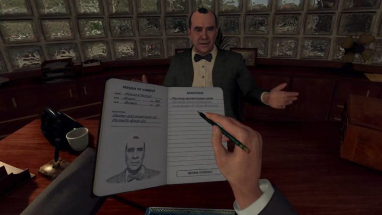 L.A. Noire: The VR Case Files creators work on a triple A in VR for Rockstar