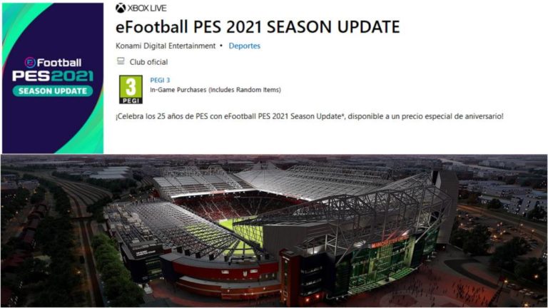 PES 2021: Microsoft Store anticipates that it will be an update to PES 2020