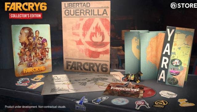 Far Cry 6 special collector editions flamethrower Ubisoft