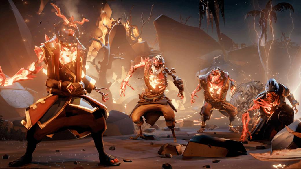 Sea of ​​Thieves: fiery pirates, flamethrowers, and more with Ashen Winds