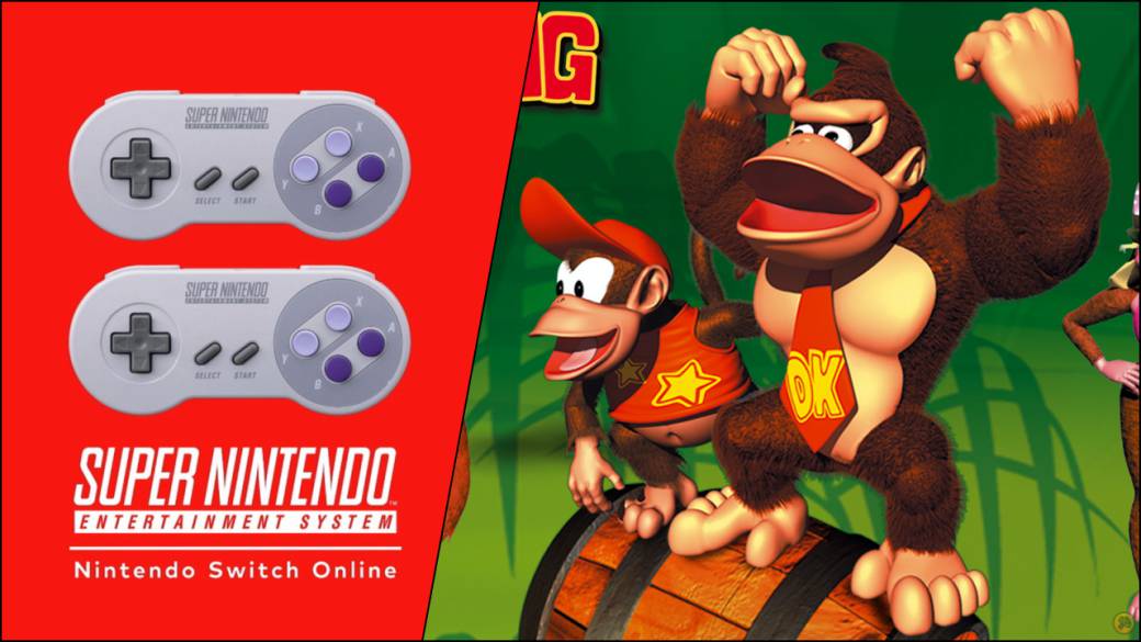snes donkey kong country on switch