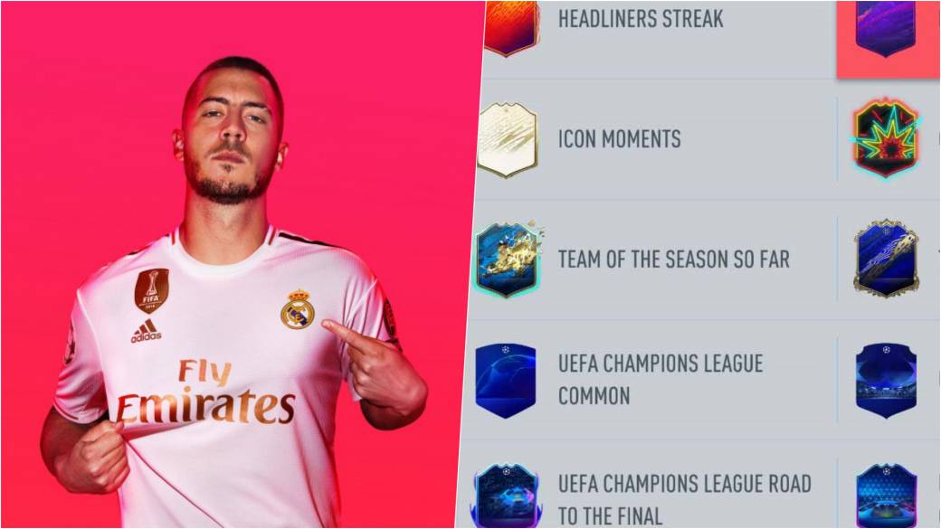 How the new card type filter works in FIFA 20