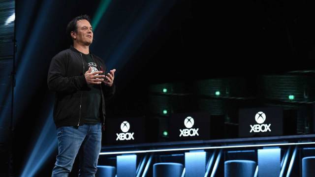 Phil Spencer during Microsoft's presentation of E3 2019