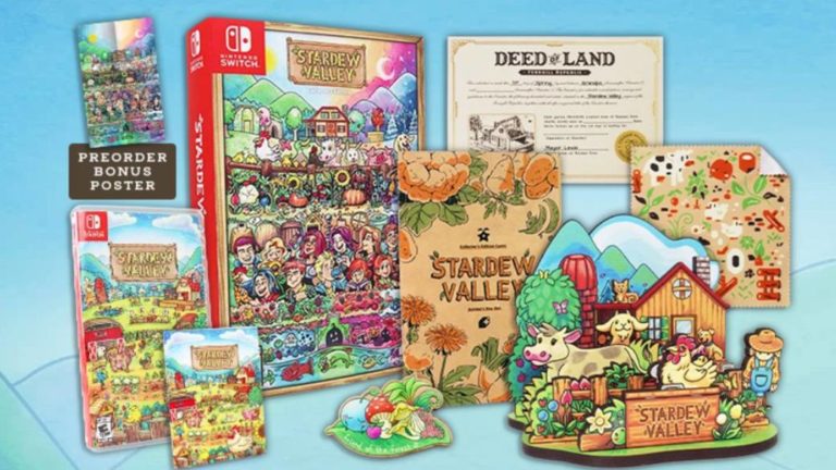 Stardew Valley will have physical editions on PC and Nintendo Switch