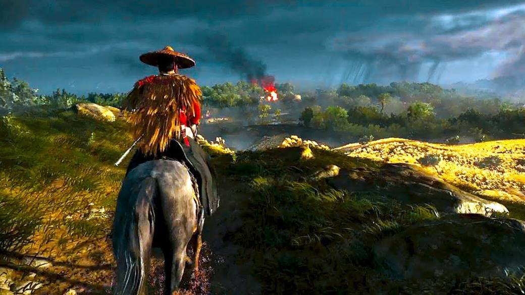 The world of Ghost of Tsushima: 3 regions, more than 40 biomes and other details
