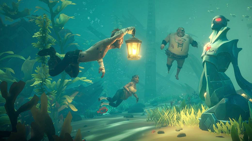 Sea of ​​Thieves incorporates a mode for those afraid of water