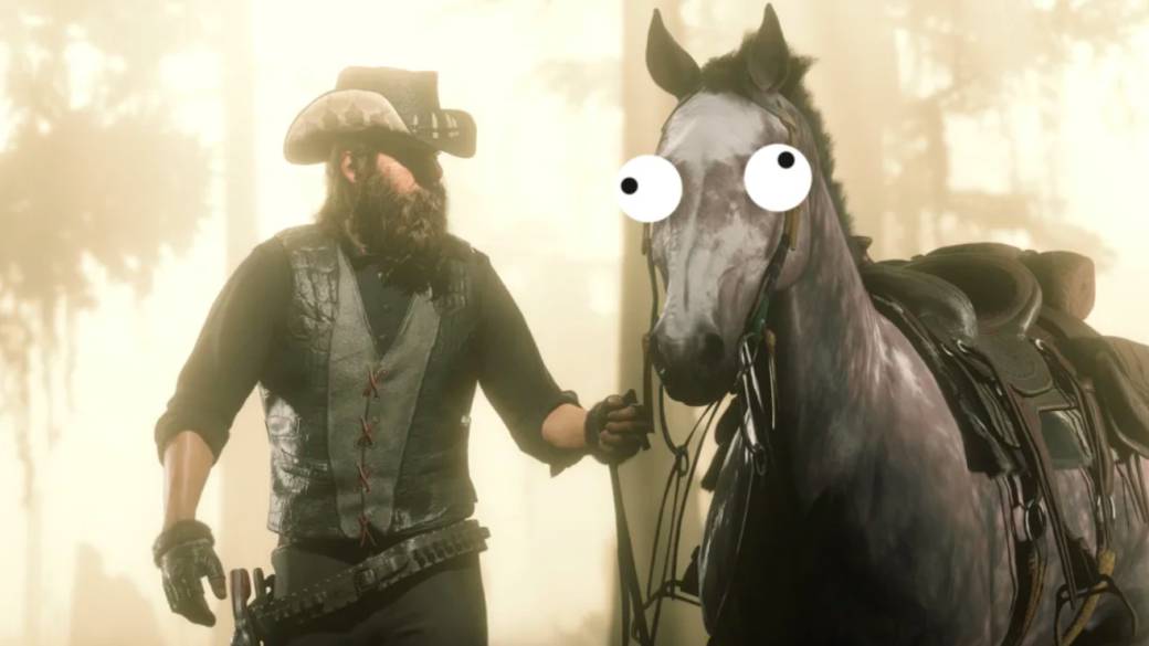 The horses in Red Dead Online have gone crazy