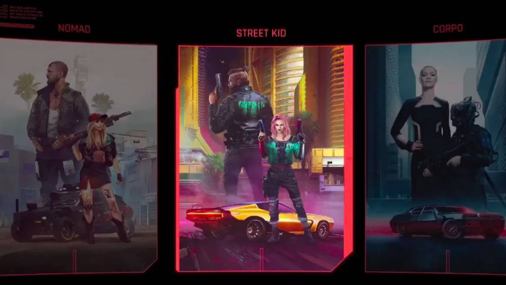 Cyberpunk 2077 introduces the three origins for the character: Nomad, Street Boy, and Corpo