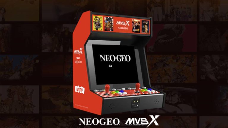 NeoGeo MVSX announced: new arcade machine with 50 retro games for $ 500