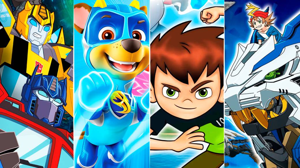 Ben 10, Transformers, Zoids, Paw Patrol ... wave of family games