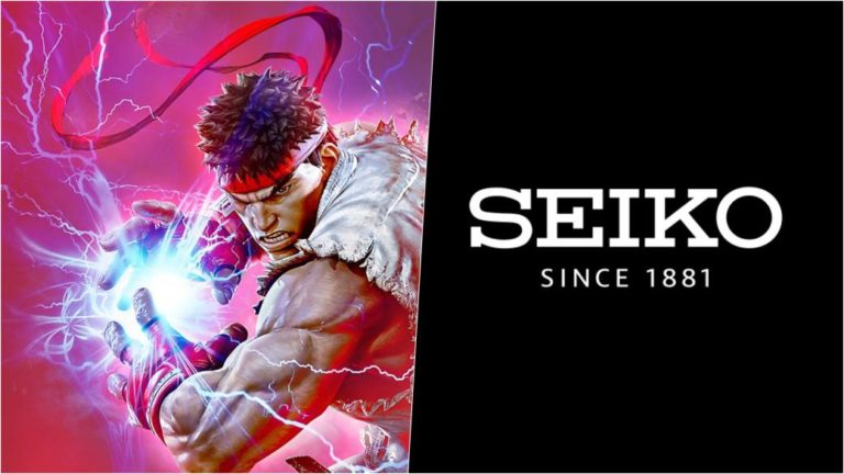 Seiko teams up with Capcom to launch a line of limited Street Fighter watches