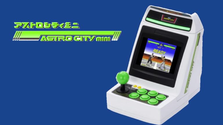 SEGA's Astro City Mini mini-arcade already has a price and release date