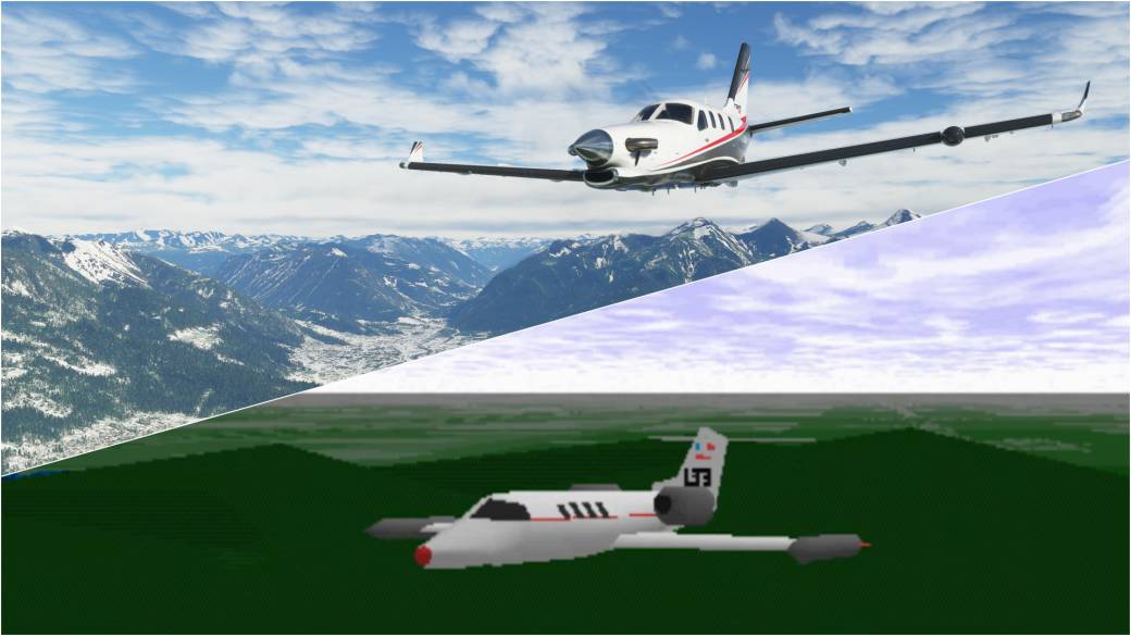 Evolution of Microsoft Flight Simulator 1982-2020 