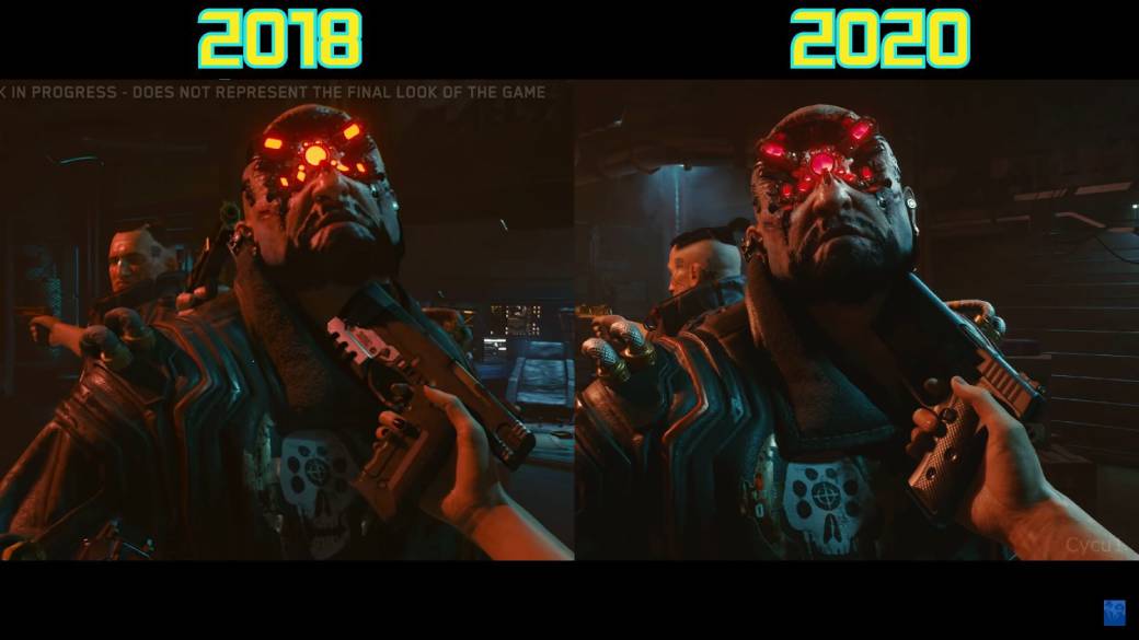 Cyberpunk 2077 in images: this is how it has improved its graphics compared to 2 years ago