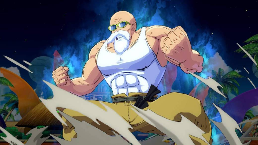 First high-quality images of Master Muten Roshi in Dragon Ball: FighterZ