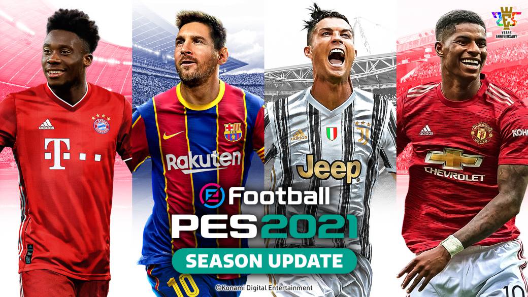 PES 2021: Cristiano Ronaldo and Messi, together for the first time on a video game cover