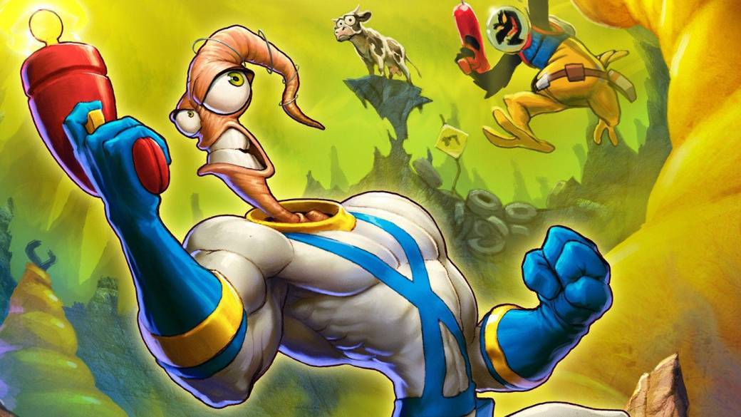 This is what Earthworm Jim 4 looks like in motion through his first teaser trailer