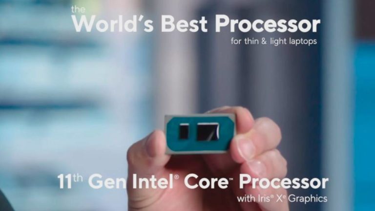 Intel surprises with the eleventh generation of processors with integrated graphics Iris X