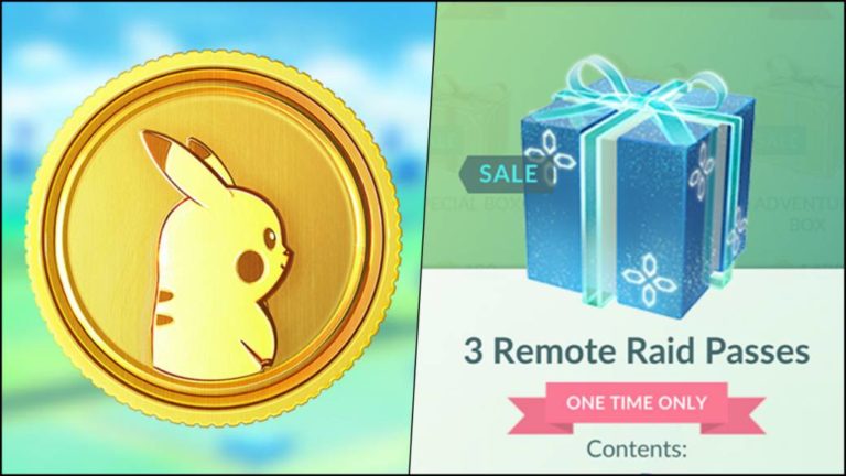 Pokémon GO: Get 3 Remote Raid Passes for just 1 Pokécoin