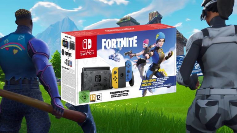 Fortnite will feature a custom edition of Nintendo Switch