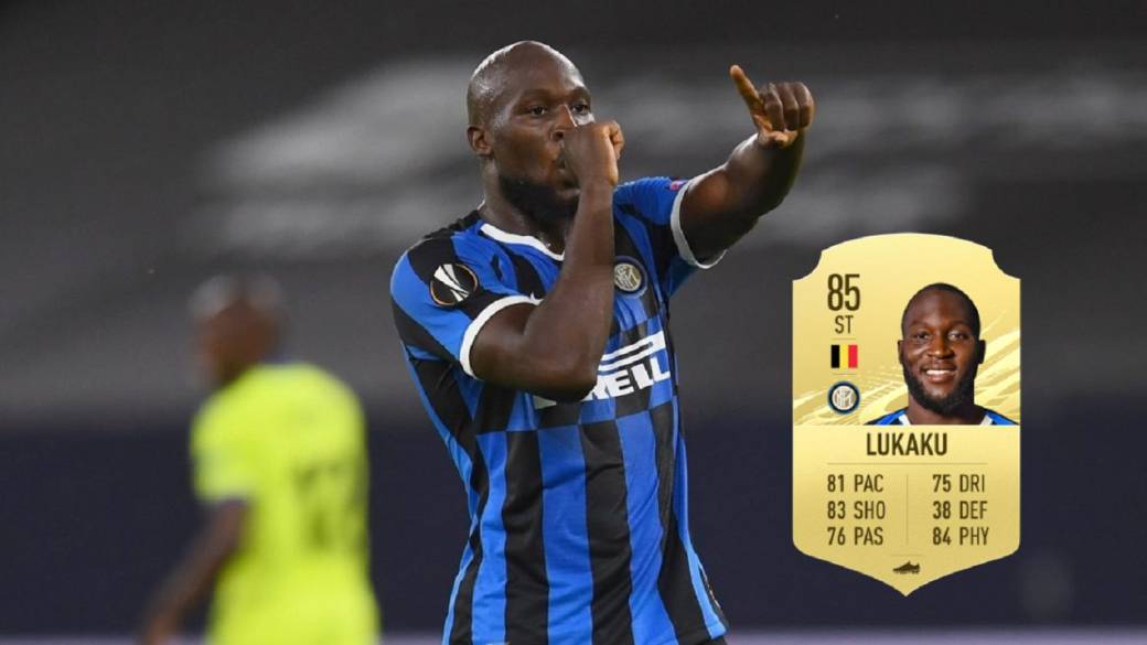 Lukaku lashes out at his FIFA 21 rating: "I know what I'm doing"