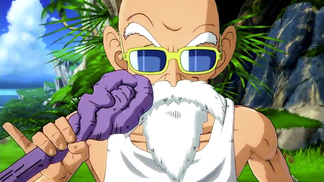 Dragon Ball FighterZ: Master Muten Roshi prepares his arrival in a new video