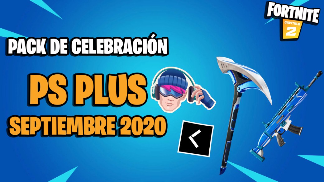 Fortnite: the PlayStation Plus celebration pack September 2020 now available for free