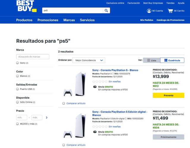 PS5 pre-sale: where to reserve the PlayStation 5 in Mexico; Amazon, Best-Buy, Bodega Aurrerá ...