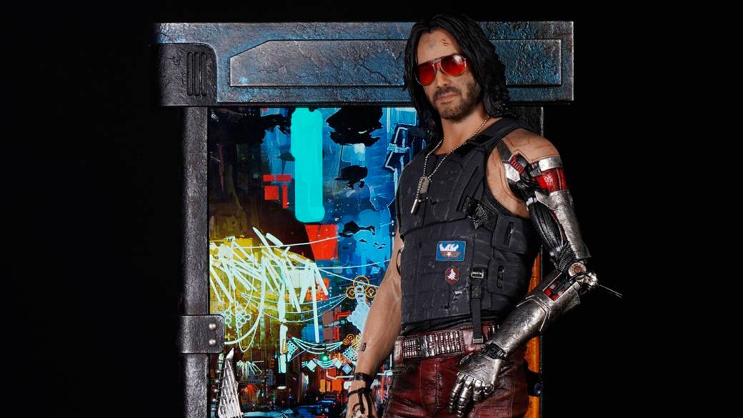 Here's the $ 899 figure of Johnny Silverhand, Keanu Reeves in Cyberpunk 2077