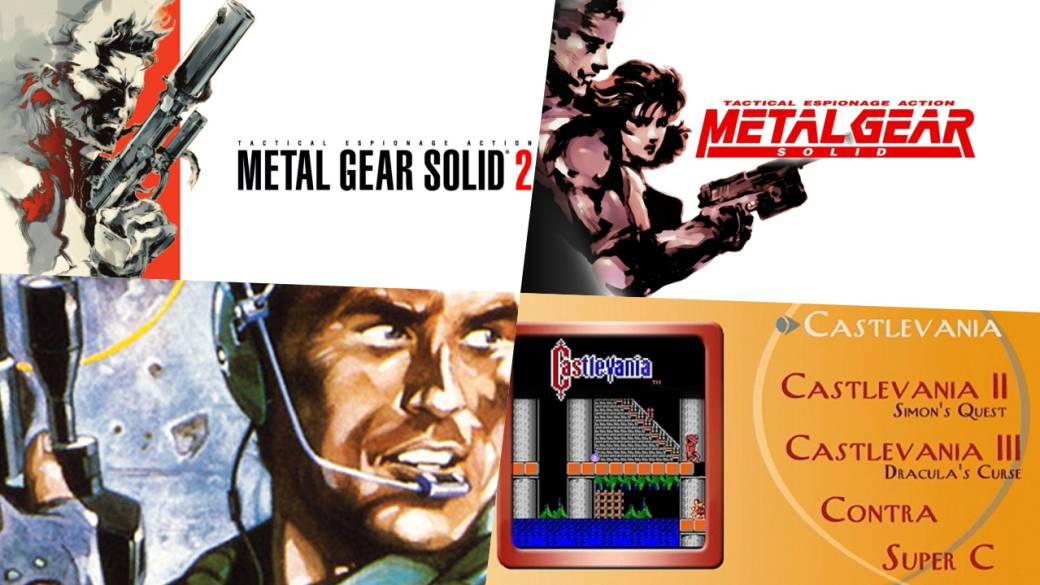 Several games from the Metal Gear, Castlevania and Contra saga come to PC