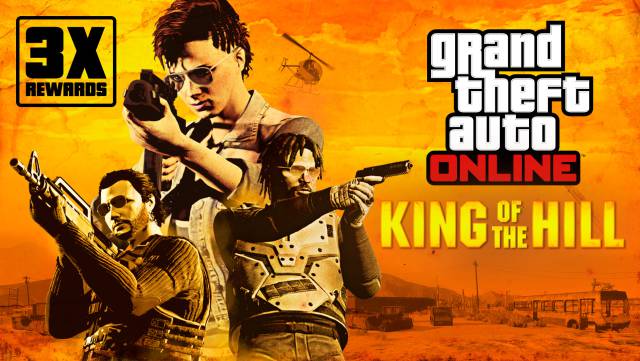 GTA Online: Triple GTA $ & RP in Overtime & King of the Hill, Discounts & More