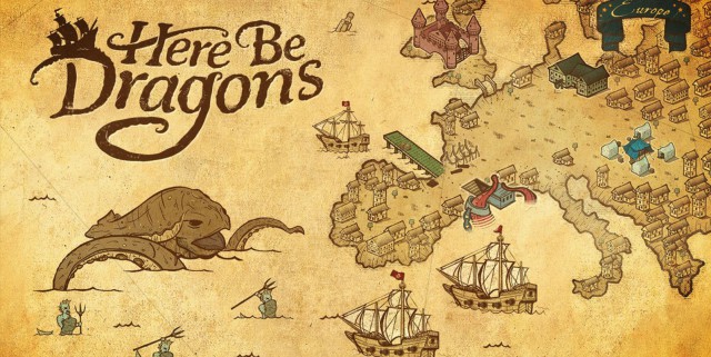 Here Be Dragons, analysis. The dangers of the sea