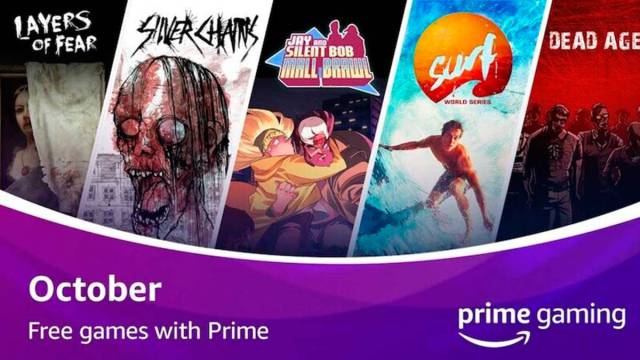 October Free Games on PS Plus, Xbox Gold, Prime Gaming and Stadia Pro
