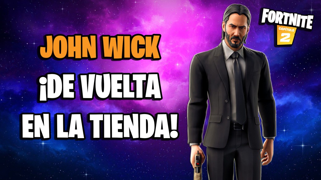 Fortnite: John Wick skin returns to store for a limited time