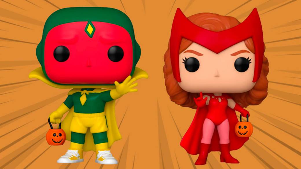 The new Funko Pop! from WandaVision discover all the costumes of Scarlet Witch and Vision