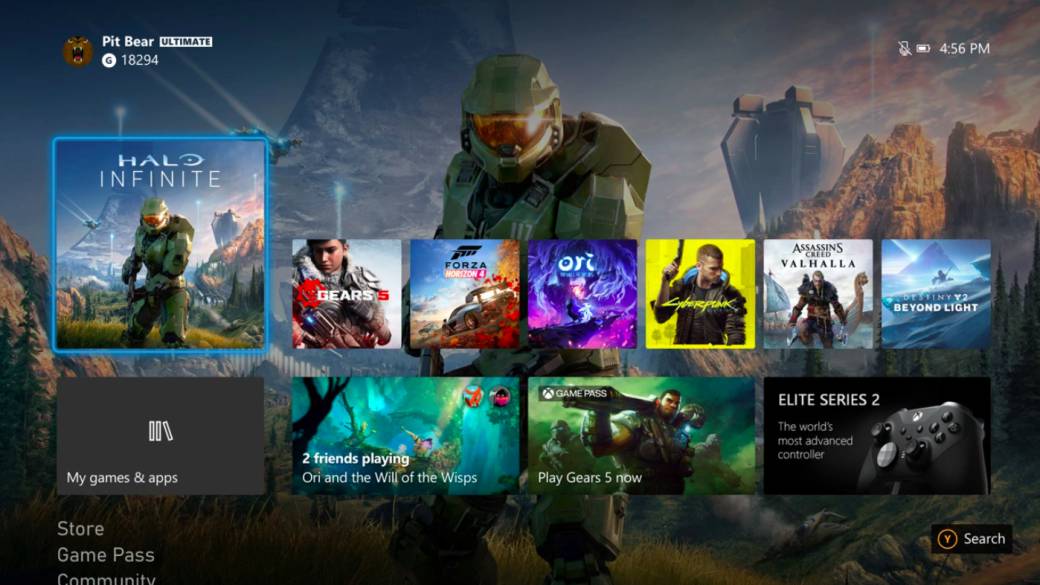 Xbox One will be updated this week with the same interface that Xbox Series X / S will use