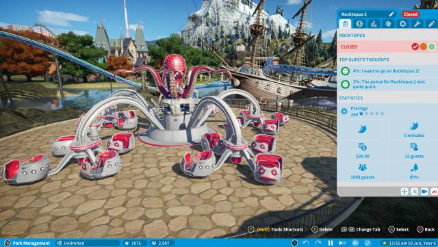 Planet Coaster: Console Edition PS4, Xbox One, PS5, Xbox Series X / S preview impressions release date price