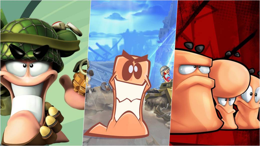 The Worms saga for less than 15 euros in Humble Bundle for PC