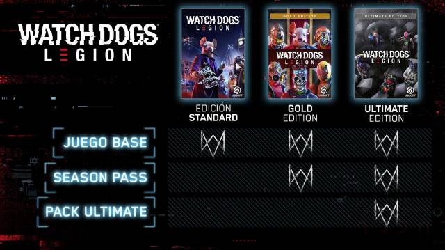 Watch Dogs Legion release date price editions trailers PC PS4 Xbox One PS5 Xbox Series X / S Google Stadia