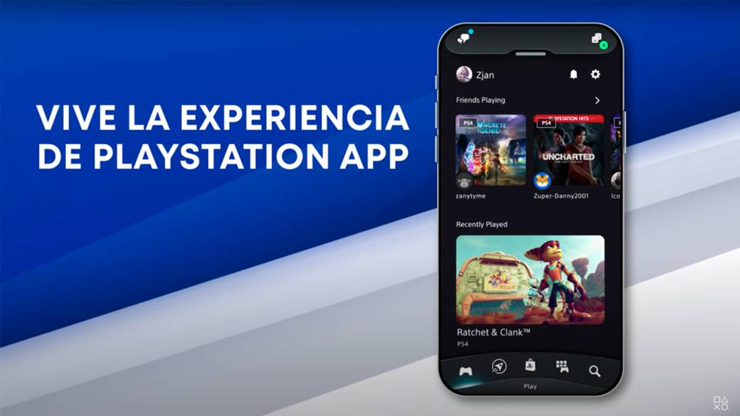 PlayStation App, the application to accompany PS5 and PS4, is renewed: now available