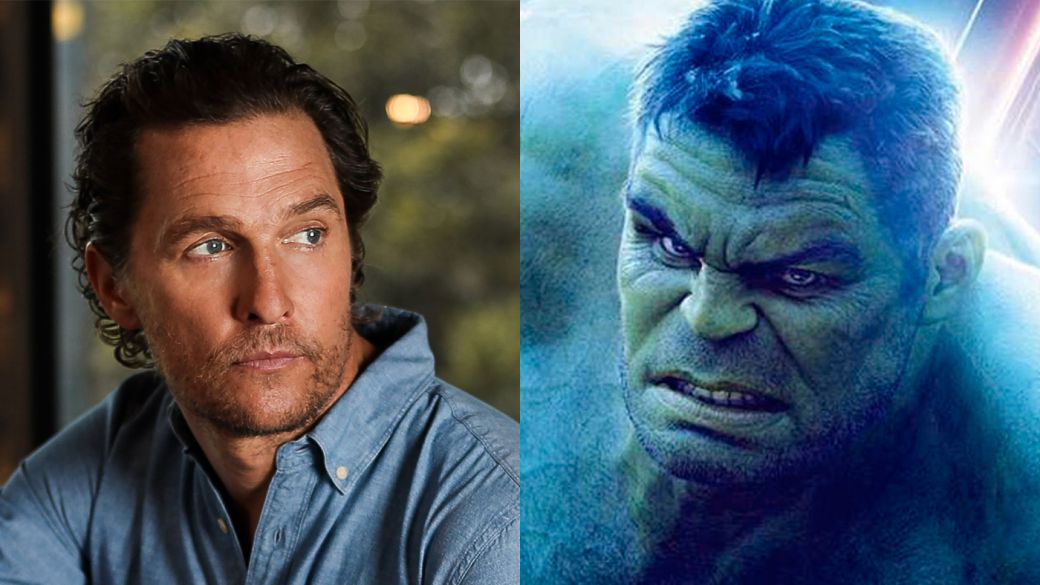Marvel turned down Matthew McConaughey to play Bruce Banner / Hulk