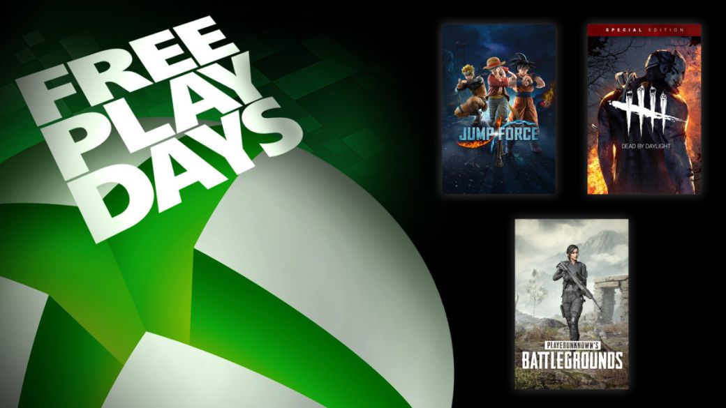 Xbox Free Play Days: PUBG, Jump Force, and Dead by Daylight