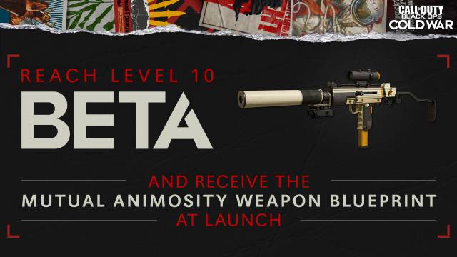 Call of Duty: Black Ops Cold War exclusive weapon skin free open beta