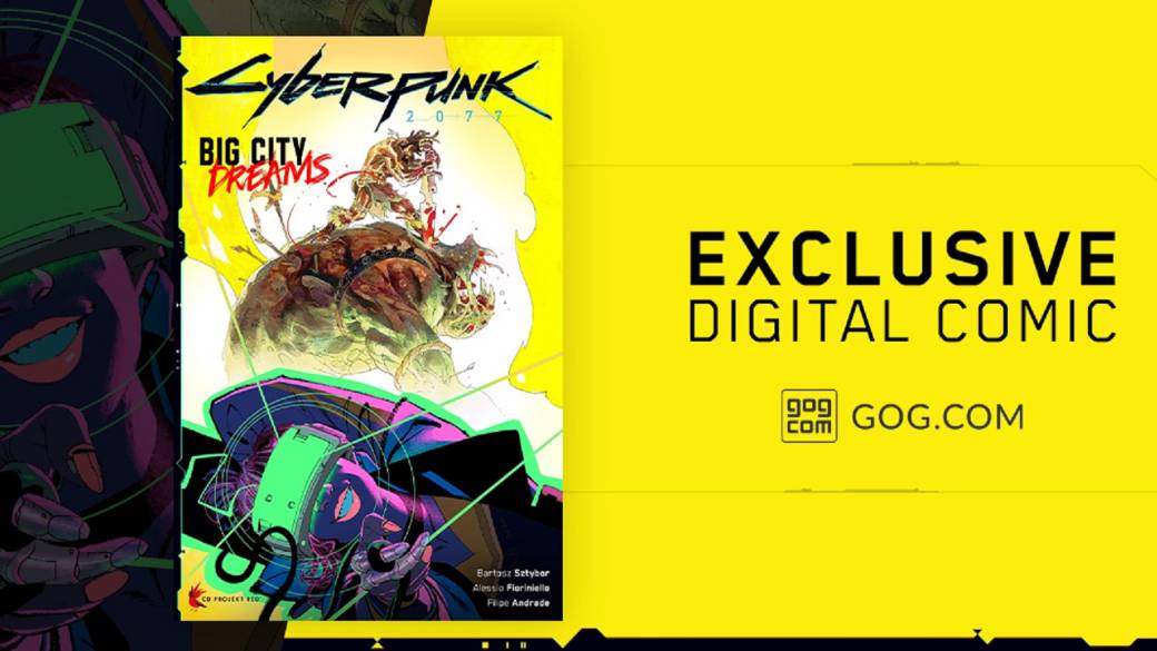 Cyberpunk 2077 will include an exclusive comic if you buy it from GOG