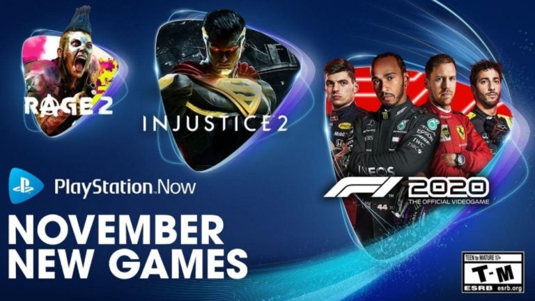 Injustice 2 and RAGE 2, among the November games for PS Now