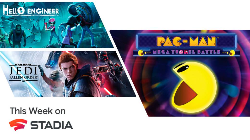 New Stadia: Star Wars Jedi Fallen Order, Hello Engineer and new Pac-Man Battle Royale