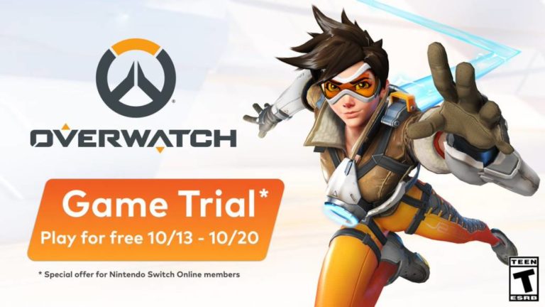 Overwatch, free with Nintendo Switch Online from October 13 to 20